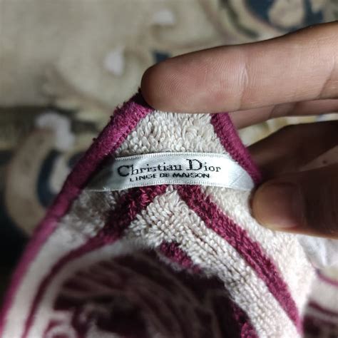 christian dior linge de maison